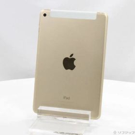 〔中古品〕 iPad mini 4 128GB ゴールド MK782J／A docomoロック解除SIMフリー【276】