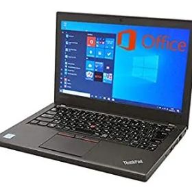 【中古-非常に良い】 【Win10】軽量薄型Lenovo ThinkPad X260 第6世代Core i5 2.3GHz メモリ8GB SSD 512GB 12.5インチ Webカメラ