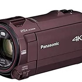 【中古】(非常に良い)パナソニック 4K ビデオカメラ VX992M 64GB 光学20倍ズーム カカオブラウン HC-VX992M-T