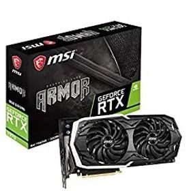 【中古】MSI GeForce RTX 2070 ARMOR 8G グラフィックスボード ブラック VD6761
