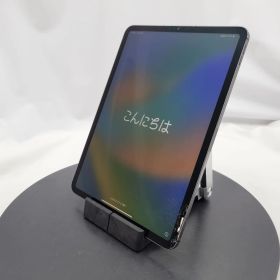 ★ジャンク/液晶破損あり★Apple iPad Pro 11インチ 第3世代 Wi-Fi+Cellular 256GB スペースグレイ MHW73 J/A SIMフリー [11インチ iOS] 中古 タブレット (RM428)