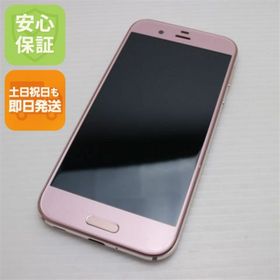 シャープ(SHARP)の605SH AQUOS R ピンク 白ロム M000(スマートフォン本体)