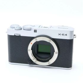 【中古】 《良品》 FUJIFILM X-E4 ボディ シルバー [ デジタルカメラ ]