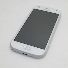 フジツウ(富士通)の新品同様 F-42A らくらくスマートフォン ホワイト M888(スマートフォン本体)