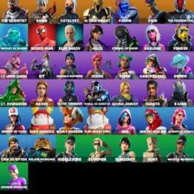 [pc] 43 スキン |サイエンティスト |浪人 | カタリスト |ウルティマナイト |フュージョン |フェード |財団 |リップル vs スラッジ | スパイダーマン |スリムシェイディ |600 VBの