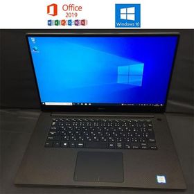 Dell XPS 15 9570 メモリ32GB SSD1TB Windows10 Microsoft Office 2019 Core i7 8750H Bluetooth 無線LAN フルHD 15.6型 中古ノートパソコン 在宅勤務 送料無料