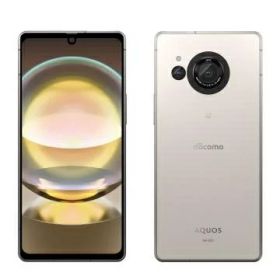 【未使用】SHARP docomo 【SIMフリー】 AQUOS R8 クリーム 8GB 256GB SH-52D【OSU301】保証期間3ヶ月