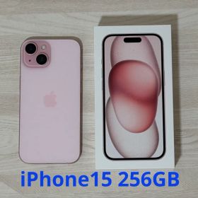 Apple iPhone15 256GBピンク 本体と箱付き