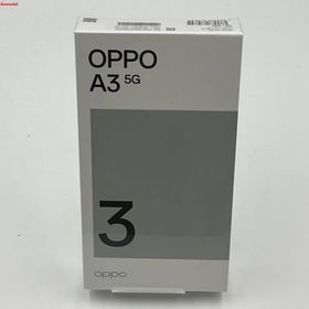OPPO A3 5G 4GB/128GB ブラック CPH2639 楽天モバイル版SIMフリー 未開
