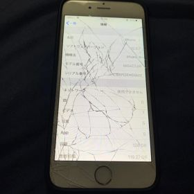 iPhone 6 128GB 画面ひび割れあり