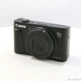 【中古】Canon(キヤノン) PowerShot SX740 HS ブラック 【276-ud】