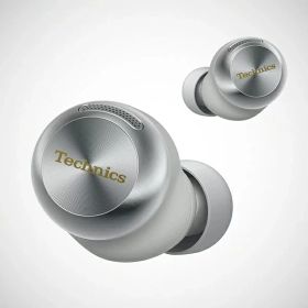 Technics テクニクス ノイズキャンセリング搭載完全ワイヤレスBluetoothイヤホン EAH-AZ100-S [シルバー][ラッピング可] R-LOGI