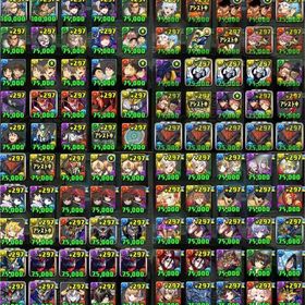 ランク1300 BOX5300 ロゼッタ・イデアル・日向翔陽・F91・テミスなど 引退垢 | パズドラ(パズル＆ドラゴンズ)のアカウントデータ、RMTの販売・買取一覧