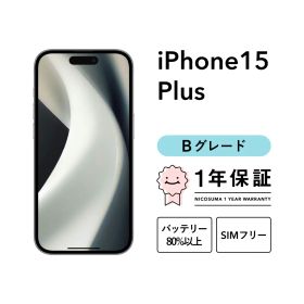 iPhone 15 Plus 128GB black Bグレード SIMフリー