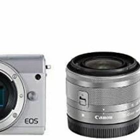 【中古】Canon ミラーレス一眼カメラ EOS M100 ダブルズームキット ホワイト EOSM100WH-WZK
