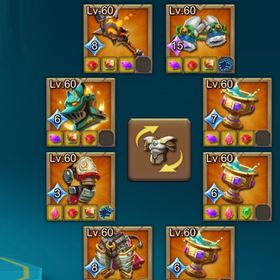 パワー19億 チャンプミシ4 中堅砲台アカウント | ローモバ(ロードモバイル)のアカウントデータ、RMTの販売・買取一覧