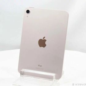 【中古】Apple(アップル) iPad mini 第6世代 64GB ピンク MLWL3J／A Wi-Fi 【269-ud】