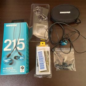 SHURE SE215 SPE-A ブルー イヤホン