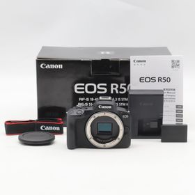 Canon EOS R50 ボディ ブラック ショット数 26000以下(ミラーレス一眼)
