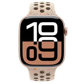 Apple Apple Watch Series10 46mm GPSモデル MWX23J/A+MYL83FE/A A2999【ローズゴールドアルミニウムケース/デザートストーンNikeスポーツバンド】 [中古] 【当社3ヶ月間保証】 イオシス