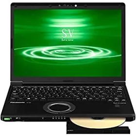 【中古】「非常に良い」パナソニック CF-SV9PDUQR Let`s note SV9 店頭(Core i7-10510U/SSD256GB/SMD/W10Pro64/12.1WUXGA/ブラック/OFHB2019)