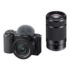 SONY デジタル一眼カメラ VLOGCAM ZV-E10X ダブルズームレンズキット [ブラック]