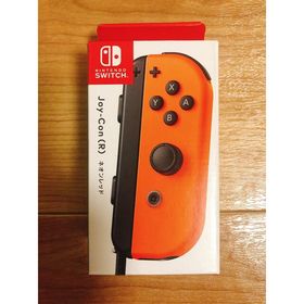 ニンテンドースイッチ(Nintendo Switch)の【新品・未開封品】Joy-Con(R)ネオンレッド(家庭用ゲーム機本体)