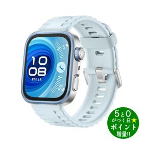 ◆最大3000円CP＋P3倍！！12/5◆ファーウェイ スマートウォッチ GPS ゴルフ機能 心電図 薄型軽量設計 WATCH FIT 4 Pro ブルー HUAWEI【転送不可】