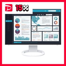 EIZO 61.1cm 24.1型カラー液晶モニター FlexScan EV2495 ホワイト EV2495-WT