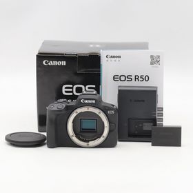 ★美品★Canon EOS R50 ボディ ブラック 17000以下(ミラーレス一眼)