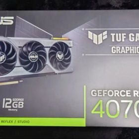 【生産完了品】4070ti TUF ASUS グラボ Nvidia【極美品】