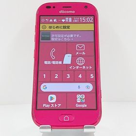 らくらくスマートフォン me F-01L ドコモ ピンク c12243