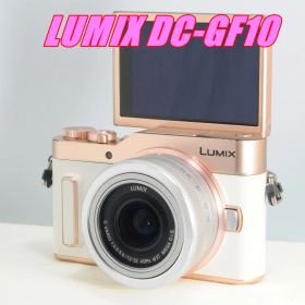 LUMIX ルミックス DC-GF10 ブラウン レンズキット 自撮り レンタル] パナソニック LUMIX DC-GF10 レンズキット ミラーレス一眼