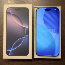 iPhone16 Pro Max 512GB ブラックチタニウム SIMフリー