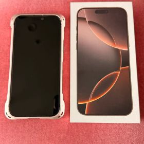 超極上美品 香港版 iPhone 16Promax 512GBデザートチタニウム