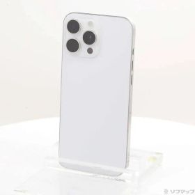 〔中古品〕 iPhone16 Pro Max 256GB ホワイトチタニウム MYWH3J／A SIMフリー【269】