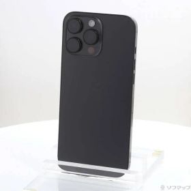 〔中古品〕 iPhone16 Pro Max 512GB ブラックチタニウム MYWL3J／A SIMフリー【297】