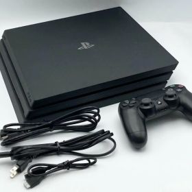 【中古】PlayStation 4 Pro ジェット・ブラック 2TB (CUH-7200CB01)【メーカー生産終了】 [video game]