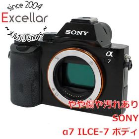 [bn:10] SONY ミラーレス一眼 α7 ILCE-7 ボディ アイカップなし 本体いたみ