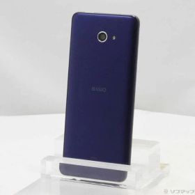 〔中古品〕 BASIO4 32GB ロイヤルブルー KYV47 auロック解除SIMフリー【377】