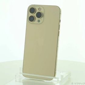 〔中古品〕 iPhone13 Pro Max 256GB ゴールド MLJA3J／A SIMフリー【295】