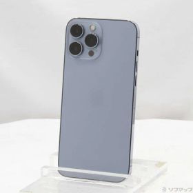 〔中古品〕 iPhone13 Pro Max 256GB シエラブルー MLJD3J／A SIMフリー【368】
