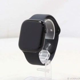 【中古】Apple(アップル) Apple Watch Series 10 GPS 46mm ジェットブラックアルミニウムケース ブラックスポーツバンド 【305-ud】