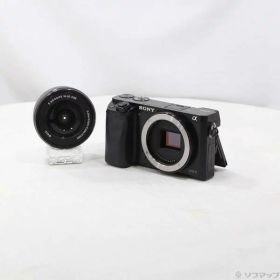 【中古】SONY(ソニー) α6000 パワーズームレンズキット ブラック ILCE-6000L 【349-ud】