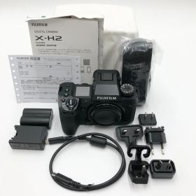 富士フイルム(FUJIFILM) X ミラーレス一眼デジタルカメラ X-H2 ボディ ボディ内手ブレ補正 動画 映像制作 約4020万画素 防塵防滴耐低温 X-H2 ブラック