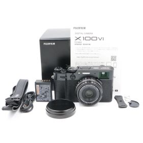 【ほぼ新品】 FUJIFILM 富士フィルム X100VI ブラック ショット数745枚!