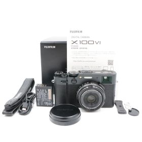 【ほぼ新品】 FUJIFILM 富士フィルム X100VI ブラック ショット数1,181 枚!