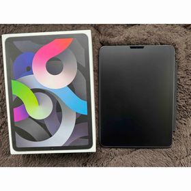 アップル(Apple)のiPad air4 4世代 64GB スペースグレー 美品(タブレット)