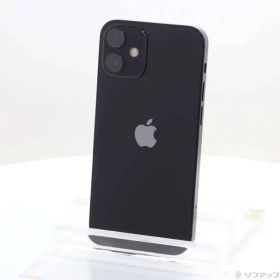 〔中古品〕 iPhone12 mini 64GB ブラック MGA03J／A SIMフリー【349】