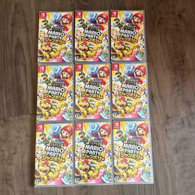 Switch スーパー マリオパーティ ジャンボリー シュリンク付き 9枚セット(家庭用ゲームソフト)